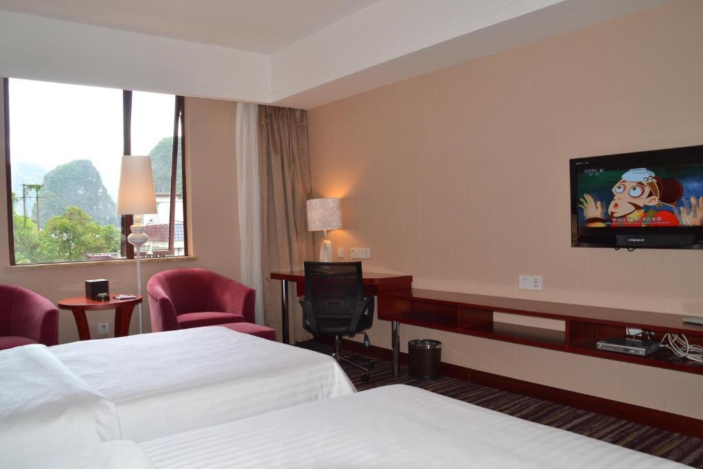 Elite Garden Hotel Yangshuo Bilik gambar